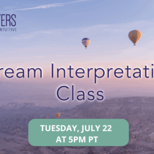Dream Interpretation Class: Add to Your Toolbox on Intuition, Metaphor & the Solar Plexus